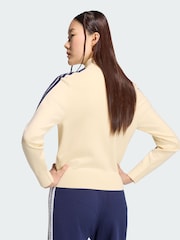 adidas originals Yellow Knitted Firebird Track Top - Image 3 of 6