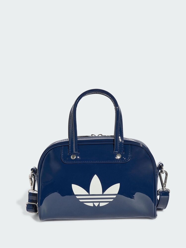 adidas originals Blue Adicolor Mini Bowling Bag - Image 1 of 6