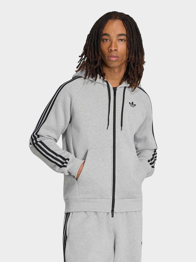 adidas originals Adicolor Over The Hood Stripes Hoodie - Image 1 of 6 adidas originals Adicolor Over The Hood Stripes Hoodie - Image 1 of 6
