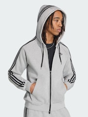 adidas originals Adicolor Over The Hood Stripes Hoodie - Image 4 of 6