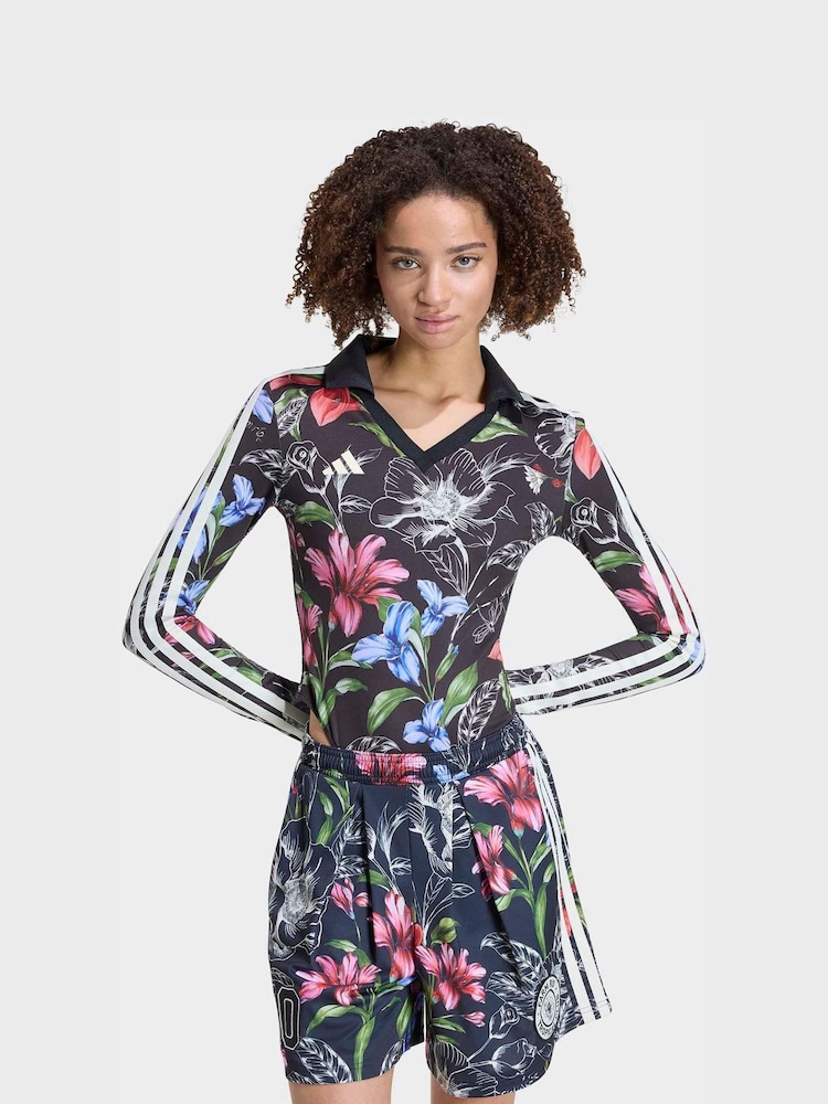 adidas Black Adidas X Farm Rio Bodysuit - Image 1 of 6 adidas Black Adidas X Farm Rio Bodysuit - Image 1 of 6