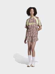 adidas Brown Adidas X Farm Rio House Of Tiro Jersey - Image 3 of 6