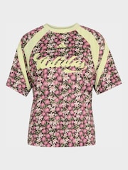 adidas Brown Adidas X Farm Rio House Of Tiro Jersey - Image 6 of 6