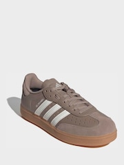 Brun - Chaussures en cuir adidas Velosamba - Image 3 de 9