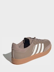 Brun - Chaussures en cuir adidas Velosamba - Image 4 de 9