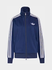 adidas originals Blue Pinstripe Firebird Loose Tracktop - Image 6 of 6