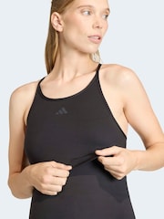 adidas Black Workout Tank Top Maternity - Image 5 of 6
