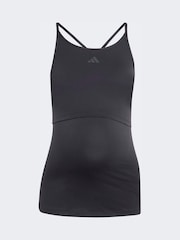 adidas Black Workout Tank Top Maternity - Image 6 of 6