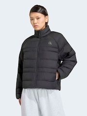 adidas Black Essentials Packable Insulated Jacket - Image 1 of 6