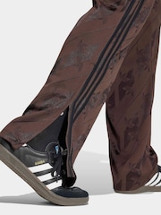 adidas Originals Brown Monogram Firebird Track Pants - Image 4 of 6