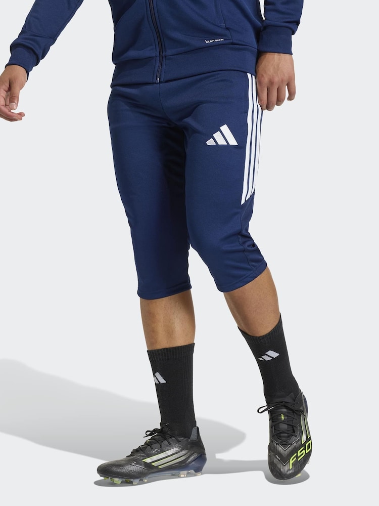 adidas Blue Tiro26 League Training 3/4 Tracksuit Bottoms - Image 1 of 7 adidas Blue Tiro26 League Training 3/4 Tracksuit Bottoms - Image 1 of 7
