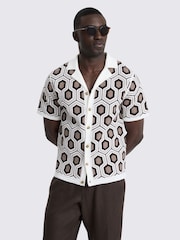 MOSS White Crochet Shirt - Image 1 of 3