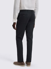 MOSS Black Slim Fit Cotton Suit Trousers - Image 2 of 3