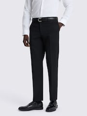 MOSS Black Slim Fit Suit Trousers - Image 1 of 3