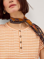 Monsoon Cream Selena Stripe T-Shirt - Image 2 of 4