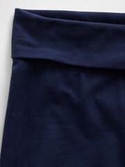 Gap Navy Foldover Bike Shorts (4-13yrs) - Image 4 of 5