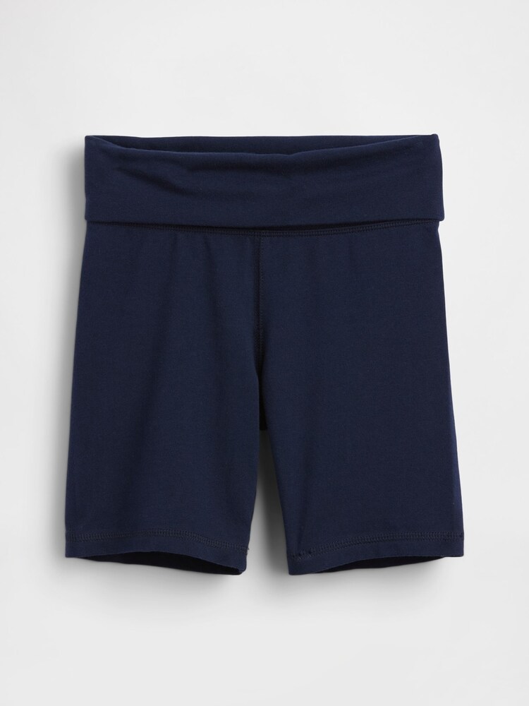 Gap Navy Foldover Bike Shorts (4-13yrs) - Image 5 of 5