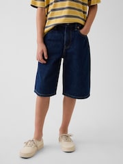 Gap Dark Wash Baggy Denim Jorts Shorts (5-13yrs) - Image 1 of 5