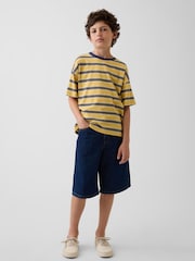 Gap Dark Wash Baggy Denim Jorts Shorts (5-13yrs) - Image 3 of 5