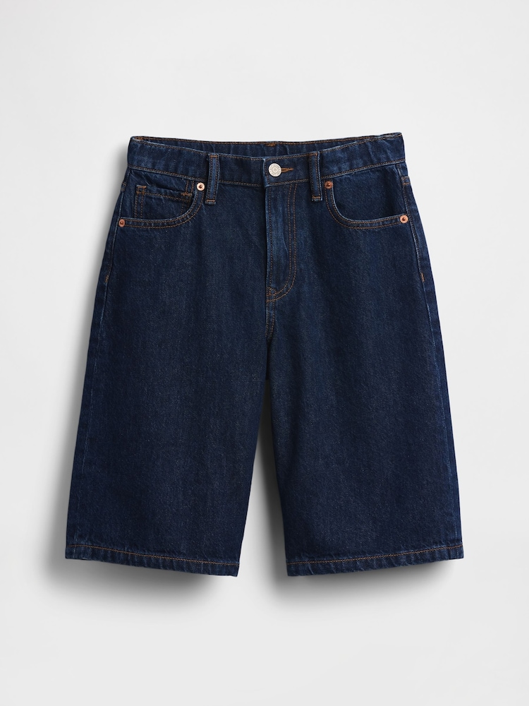 Gap Dark Wash Baggy Denim Jorts Shorts (5-13yrs) - Image 5 of 5