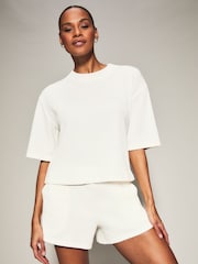 KBX White Naomi Shorts Set - Image 1 of 6