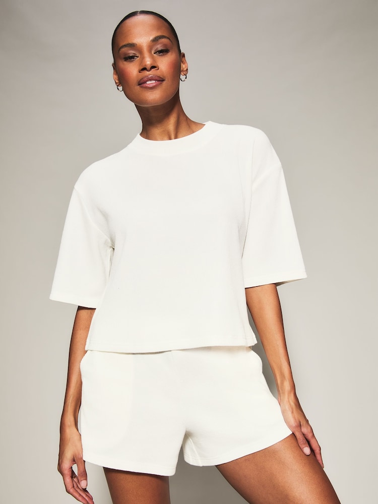 KBX White Naomi Shorts Set - Image 1 of 6