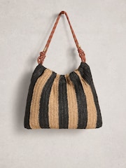 White Stuff Black Callie Shoulder Bag - Image 1 of 4