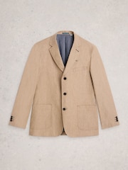 White Stuff Natural Swinton Linen Blazer - Image 1 of 2