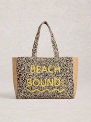 White Stuff Natural Beach Bound Tote Bag - Image 1 of 4