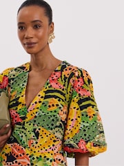 Joanna Hope Printed Broderie Dress - Bild 4 von 4