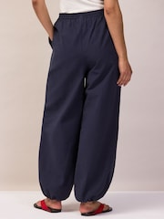 Ro&Zo Navy Blue Parachute Trousers - Image 5 of 7