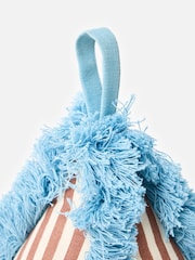 Oliver Bonas Brown Issey Striped Fabric Door Stop - Image 3 of 4