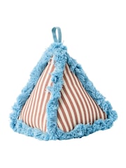 Oliver Bonas Brown Issey Striped Fabric Door Stop - Image 4 of 4