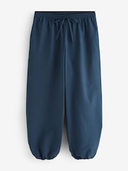 Ro&Zo Navy Blue Petite Parachute Trousers - Image 1 of 1