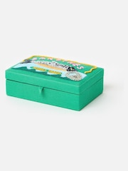 Oliver Bonas Green Sardines Beaded Jewellery Box - Image 3 of 6
