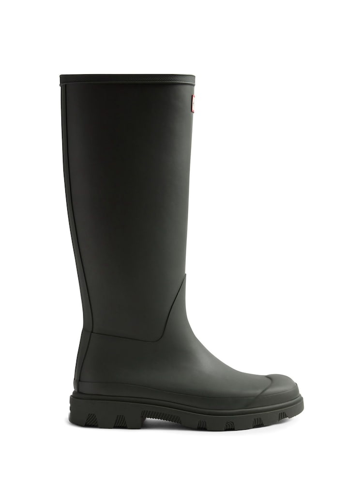 Hunter Green Downpour Tall Wellington Boots - Image 1 of 2 Hunter Green Downpour Tall Wellington Boots - Image 1 of 2
