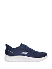 Skechers Blue Go Walk Flex Trainers - Image 2 of 2