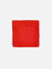 Oliver Bonas Red Love Tufted Cushion Cover 45x45cm - Image 5 of 6
