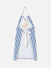 Oliver Bonas Blue Striped Pizza Club Apron - Image 2 of 5