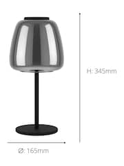 Eglo Black Alfero-Z Smart Control Vaporised Glass Table Light - Image 4 of 7
