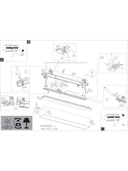 Eglo Black Salitta LED Surface-Mounted Light, 38cm - Image 5 of 5