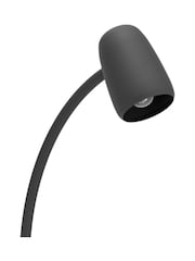 Eglo Black Carlo Modern Steel Flexible Floor Lamp - Image 3 of 5