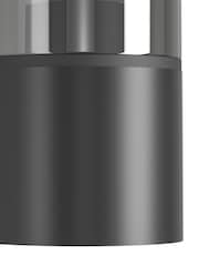 Eglo Black Matt Cropani Glass E27 Outdoor Wall Down Light - Image 5 of 5