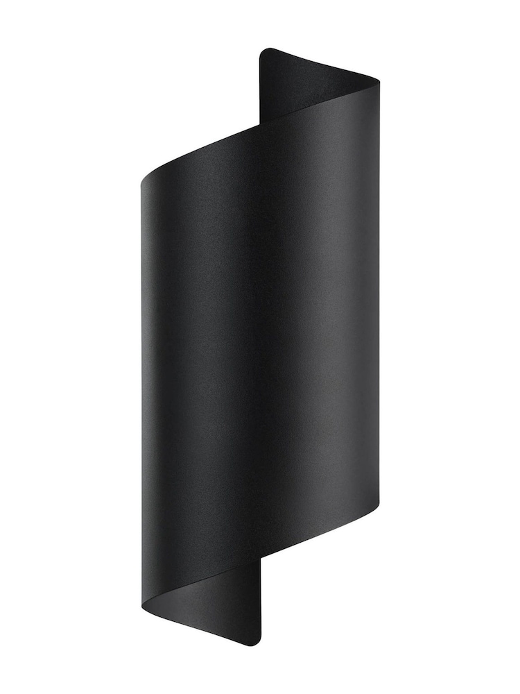 Eglo black Montarello Steel Modern LED CCT Wall Light - Image 2 of 5