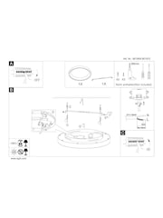 Eglo Black Loretello-Z Smart Control LED RGB Ceiling Light - Image 7 of 7