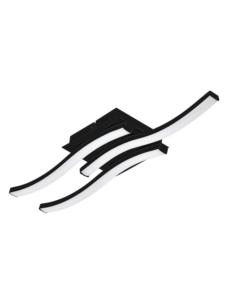 Eglo Black Basic Cabezas-E 3 Flame Ceiling Light, 4000K - Image 2 of 5