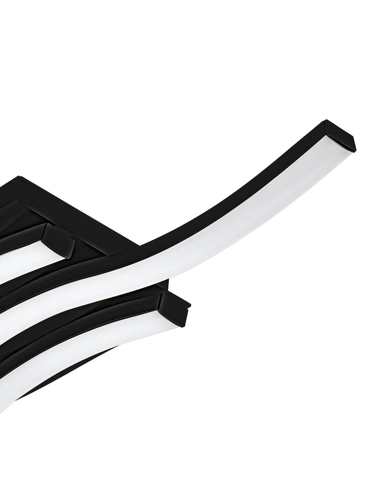 Eglo Black Basic Cabezas-E 3 Flame Ceiling Light, 4000K - Image 5 of 5