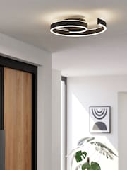 Eglo Black Andabaia-Z Smart Control LED Modern Ceiling Light - Image 1 of 5