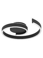 Eglo Black Andabaia-Z Smart Control LED Modern Ceiling Light - Image 2 of 5