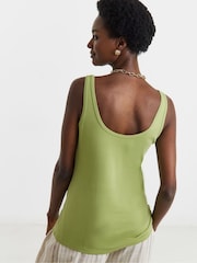 JD Williams Black Vests 5 Pack - Image 2 of 4